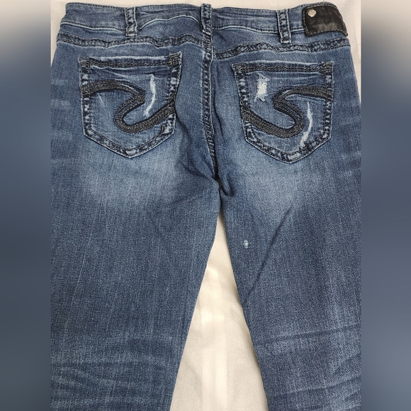 Silver Jeans Tuesday Low Boot W33/L31 - Picture 8 of 9